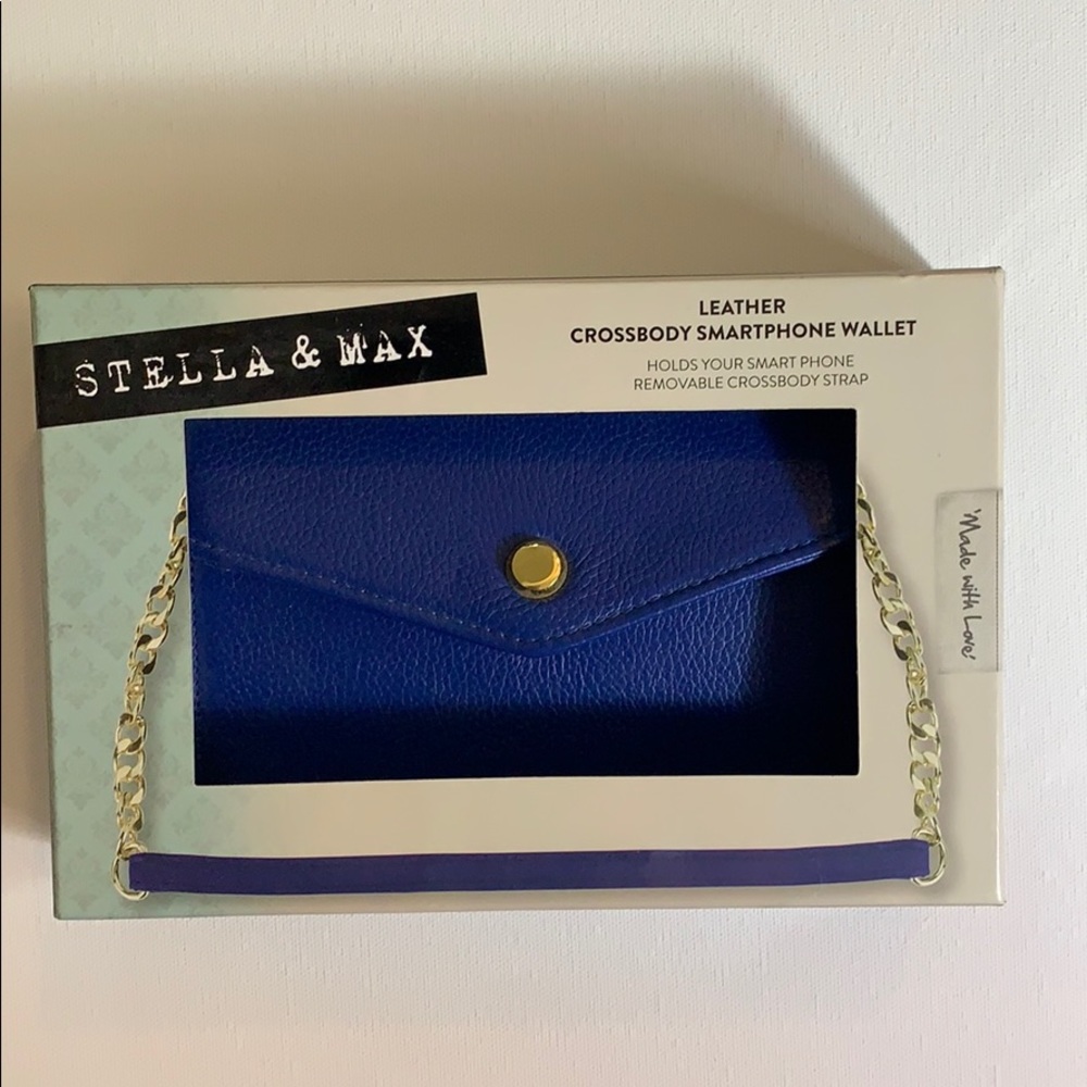 Stella max wallet on a chain crossbody